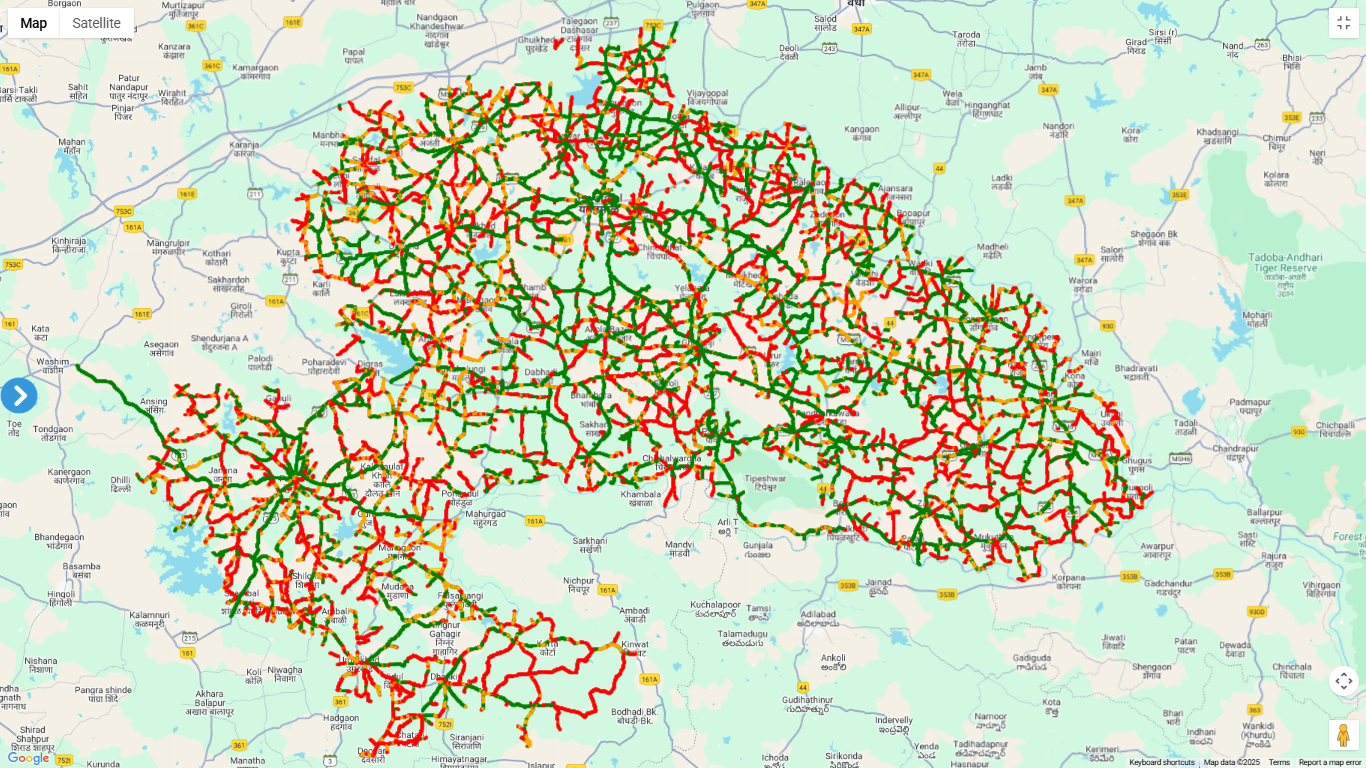 Yavatmal Digital Road Dashboard Transforming Road Management