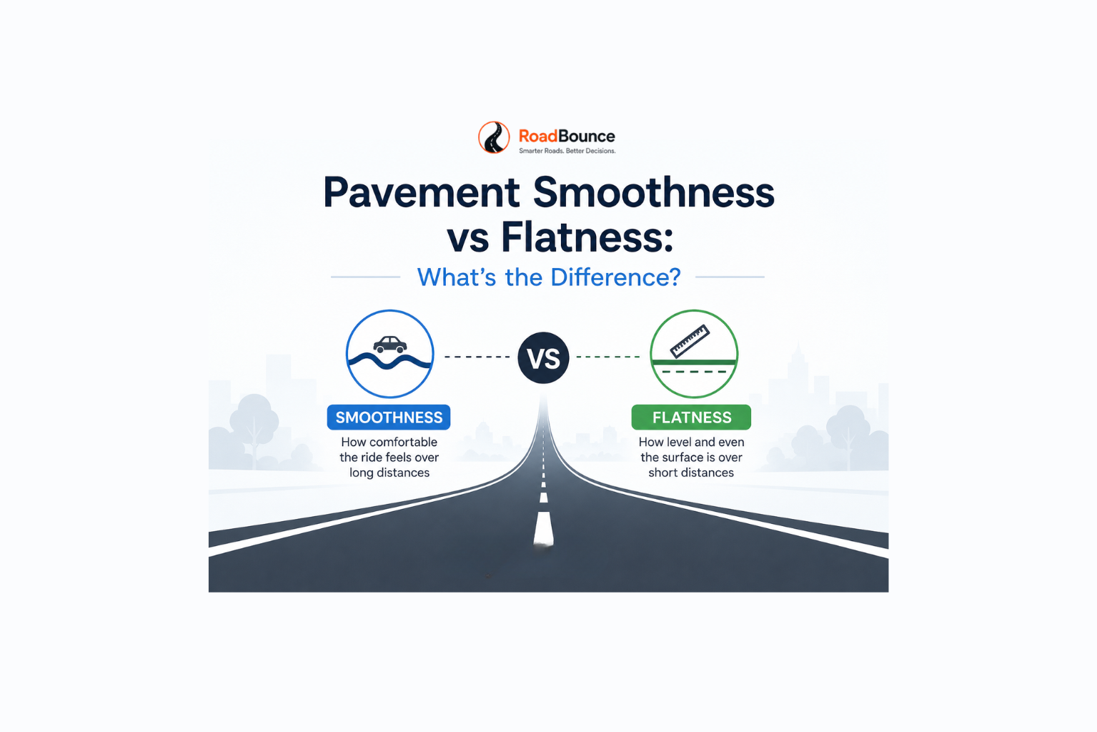 Pavement Smoothness vs Flatness: What’s the Difference?